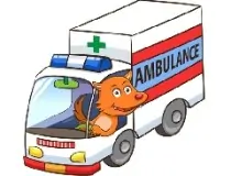 Cartoon Ambulance Puzzle