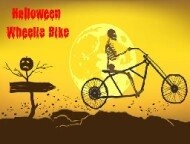 Halloween Wheelie Bike