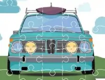 Retro Cars Jigsaw